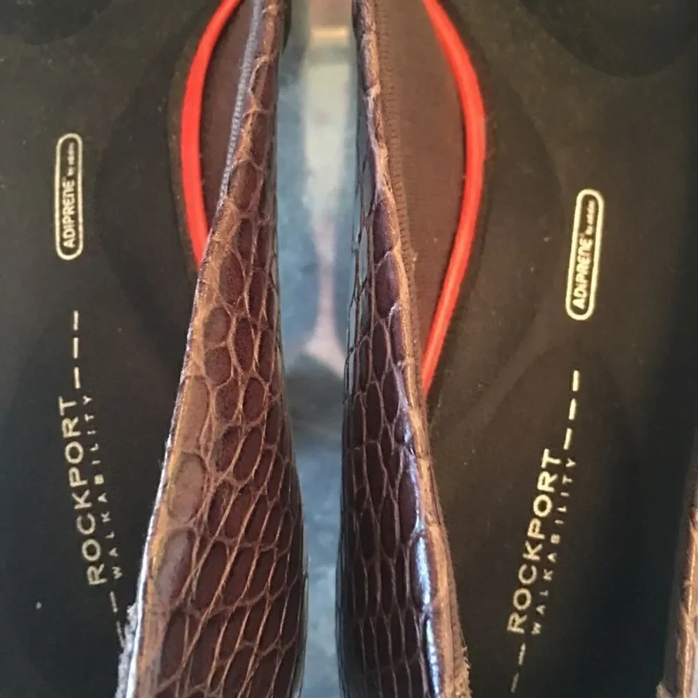 Rockport crocodile chocolate
